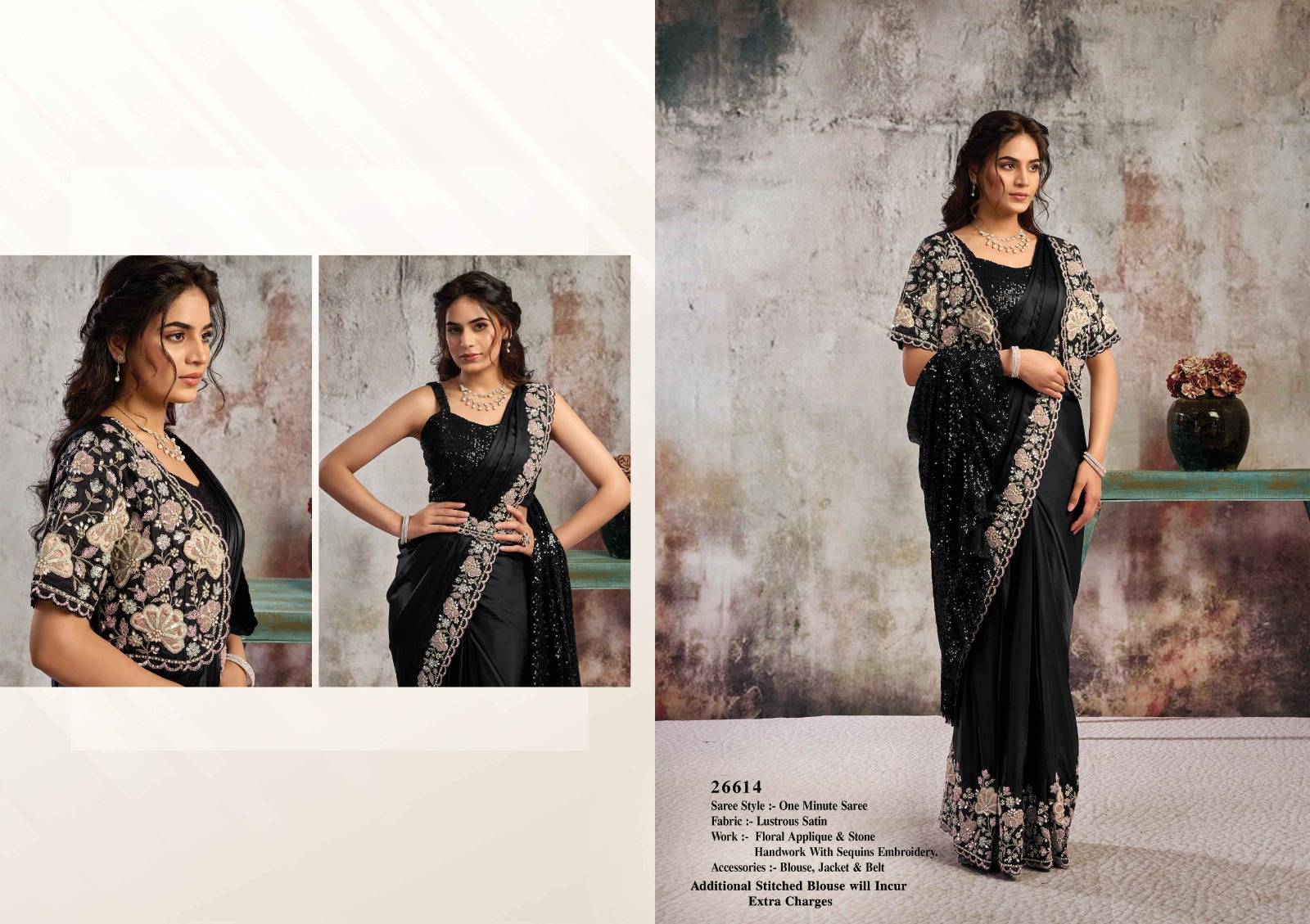 MOHMANTHAN SELENE by Mahotsav 26601 to 26616 Series Indian Traditional Bridal Wear Collection Beautiful Stylish Fancy Colorful Party Wear & Occasional Wear Silk Sarees At Wholesale Price